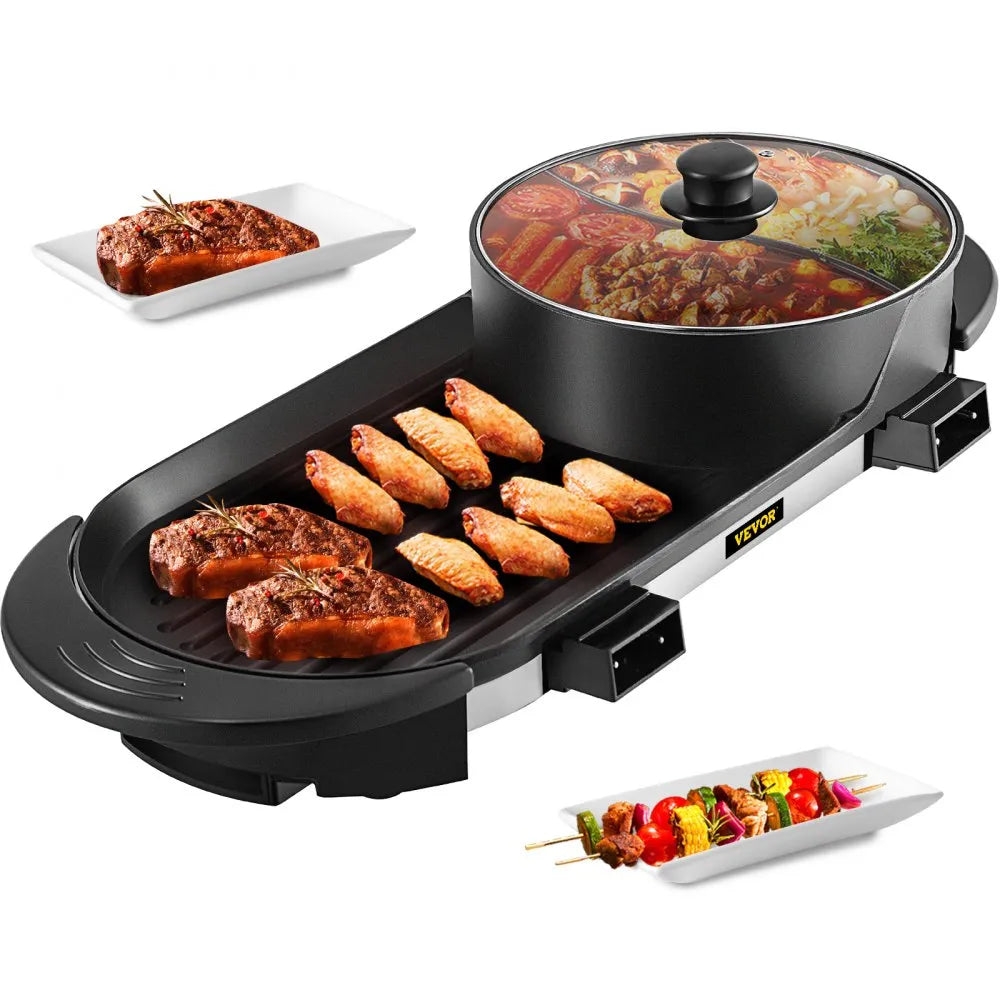 Olla Eléctrica con Parrilla