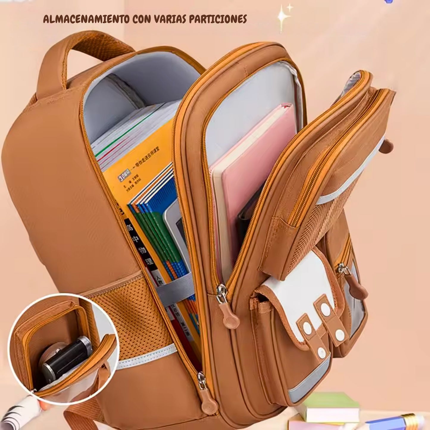 CapiBag™ - Mochila Capibara con Múltiples Compartimentos / COLORES VARIADOS 🌈