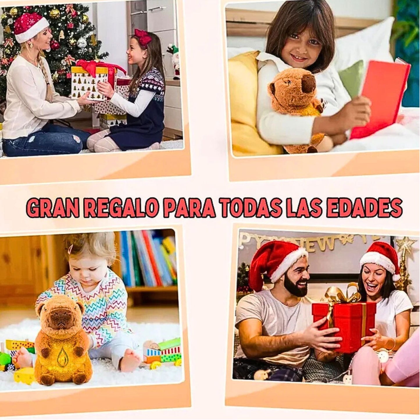 CapiSueño™ - Peluche Capibara que Respira