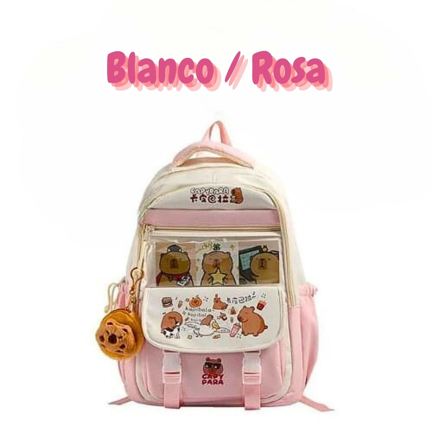 CapiBag™ - Mochila Capibara con Múltiples Compartimentos / COLORES VARIADOS 🌈