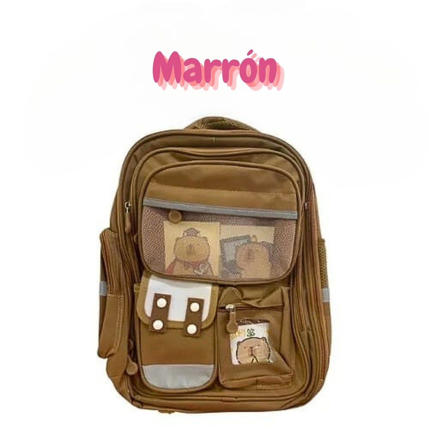 CapiBag™ - Mochila Capibara con Múltiples Compartimentos / COLORES VARIADOS 🌈