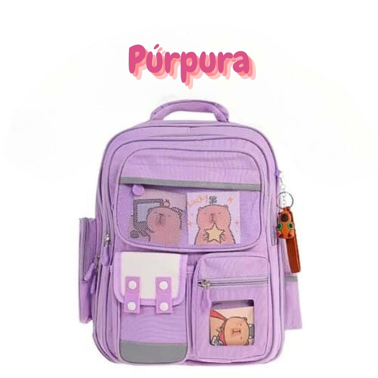 CapiBag™ - Mochila Capibara con Múltiples Compartimentos / COLORES VARIADOS 🌈