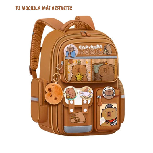 CapiBag™ - Mochila Capibara con Múltiples Compartimentos / COLORES VARIADOS 🌈