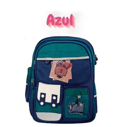 CapiBag™ - Mochila Capibara con Múltiples Compartimentos / COLORES VARIADOS 🌈