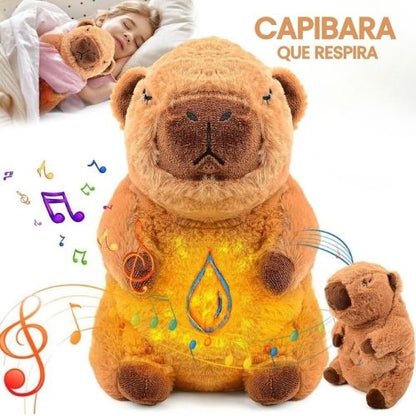 CapiSueño™ - Peluche Capibara que Respira