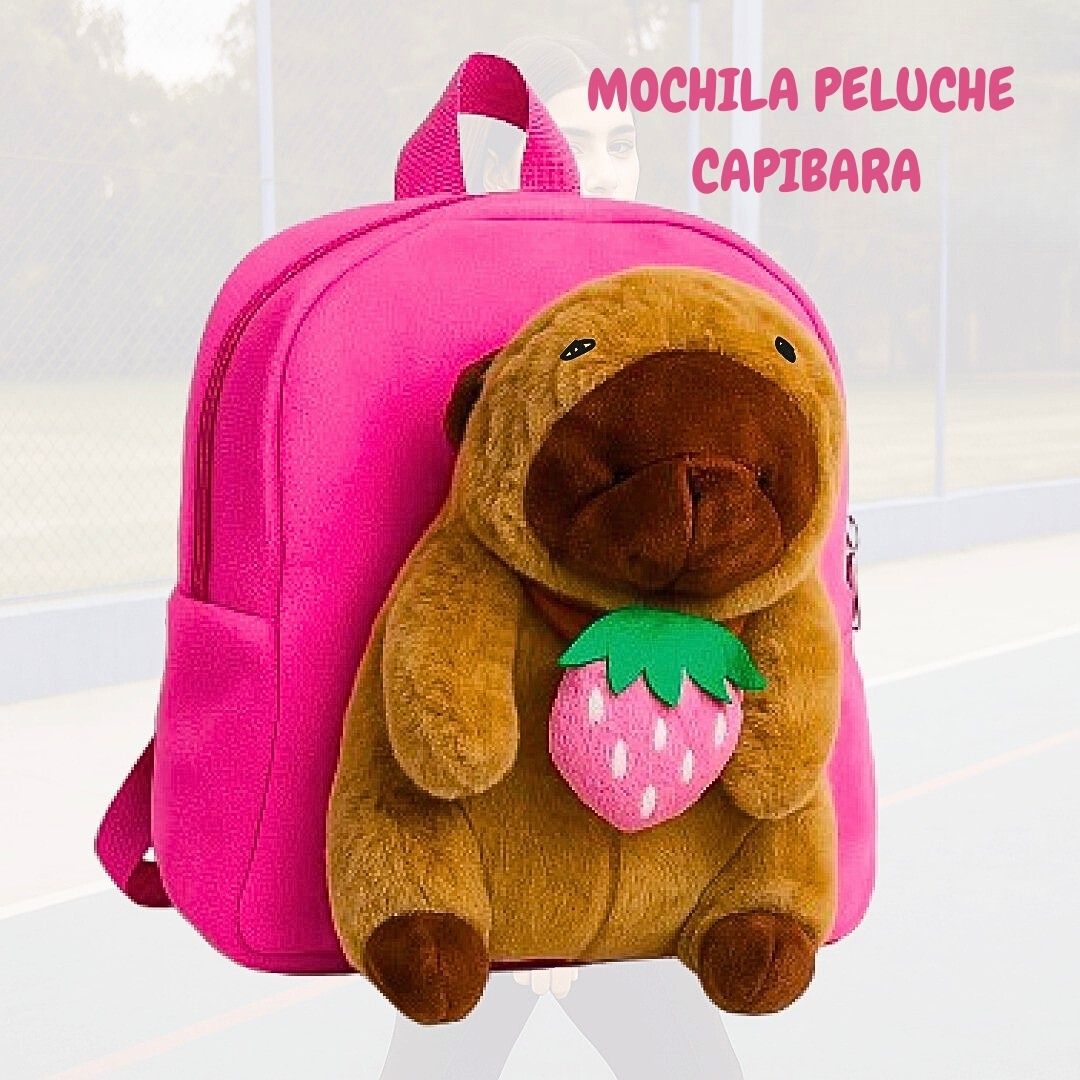 Mochila Peluche Capibara